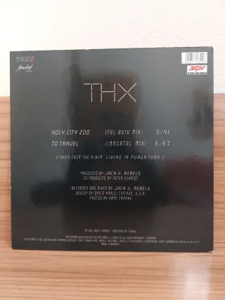 THX - Holy City Zoo Maxi 1991 Vinilo