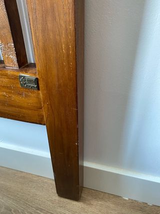 Cabecero Banak Madera Cama 150