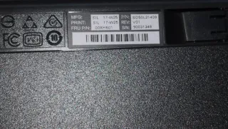 Teclado Lenovo Alemán Negro.