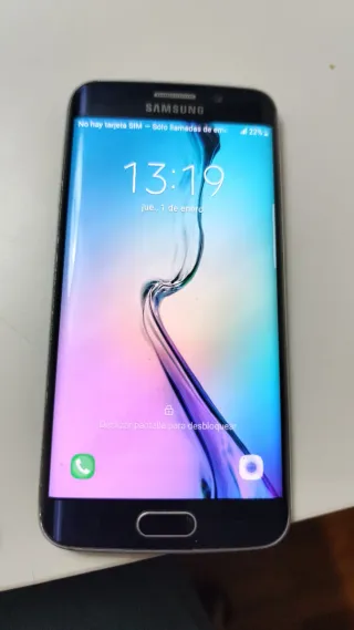 Samsung Galaxy S6 Edge Negro/Plateado