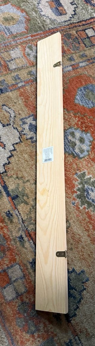 Colgador de pared de madera de pino