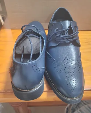 Scarpe eleganti da uomo blu