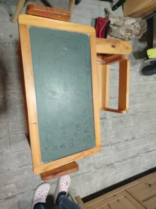 Pupitre madera plegable