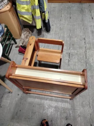 Pupitre madera plegable