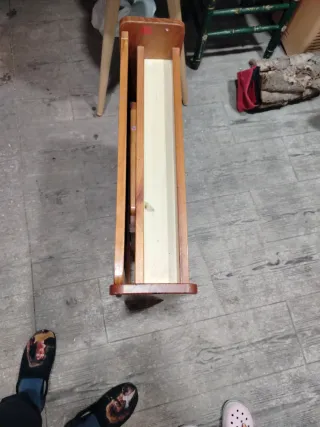 Pupitre madera plegable