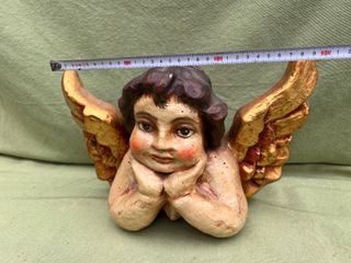 Amorcillo Ángel Resina Policromía Autor