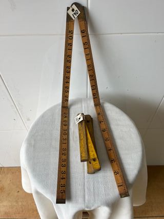 Metro Rabone Nº 1167 y Regla Plegable