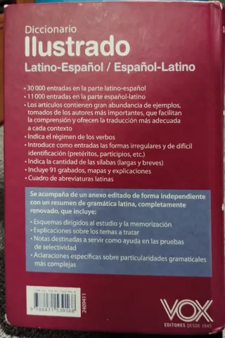 Diccionario Ilustrado Latín. Latino-Español/ Es...