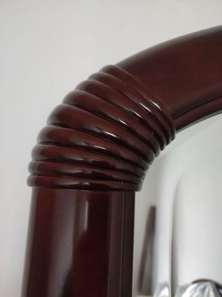 Enorme espejo madera maciza