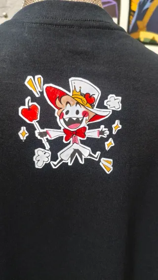 Camiseta Diseño Lucifer Hazbin Hotel