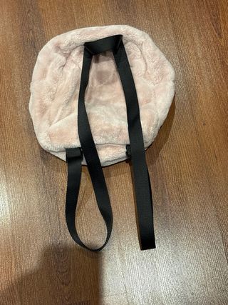 Mochila Zara Stitch Peluche Rosa