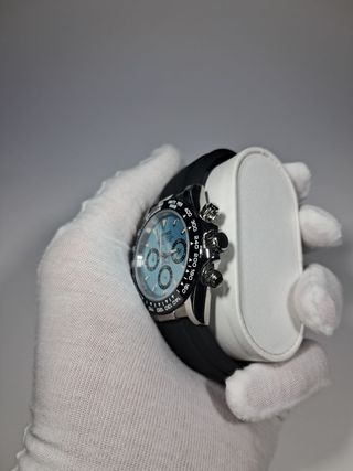 Seiko Mod Daytona Esfera Negra VK63