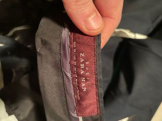 Traje Zara Azul Marino