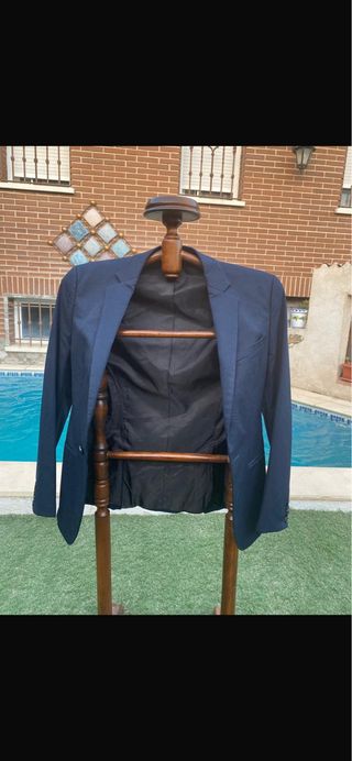 Traje Zara Azul Marino