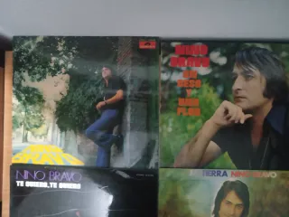4 Vinilos Nino Bravo Nacional Pop Rock