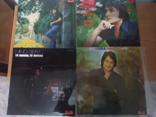 4 Vinilos Nino Bravo Nacional Pop Rock
