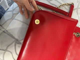 Borsa Love Moschino tracolla trapuntata rossa