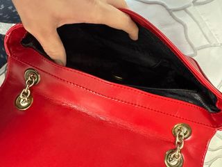 Borsa Love Moschino tracolla trapuntata rossa