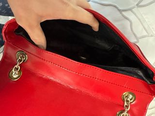 Borsa Love Moschino tracolla trapuntata rossa