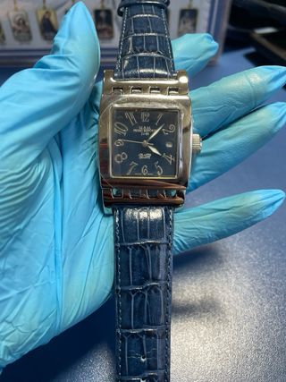 Reloj M&M Primo Emporio 21-68 Azul/Plata