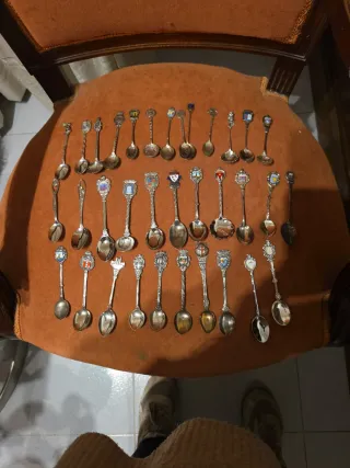 Colección de Cucharas de Plata