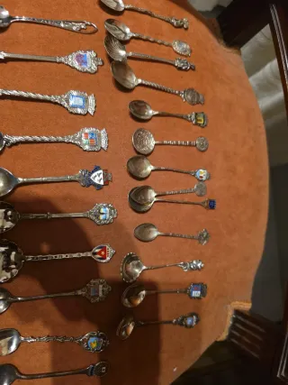 Colección de Cucharas de Plata