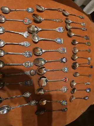 Colección de Cucharas de Plata