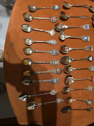 Colección de Cucharas de Plata