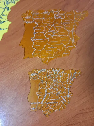 Plantillas Mapas España (Ríos, Montañas, Provincia