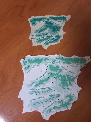 Plantillas Mapas España (Ríos, Montañas, Provincia