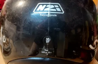Casco NZI Talla M Negro 1000gr