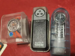 Lote 3 Relojes Swatch Irony Colección