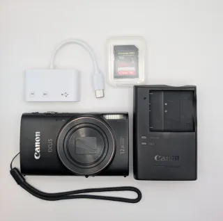 Canon Ixus 285 HS Cámara Digital Negra