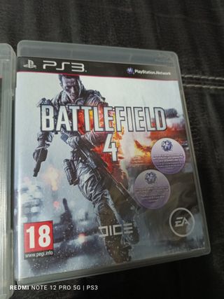 PS3 Battlefield 3 y 4