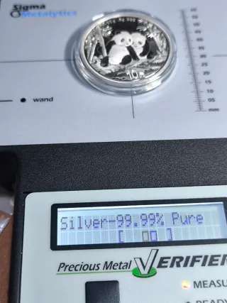 Moneda 1 Onza Plata PANDA 2026