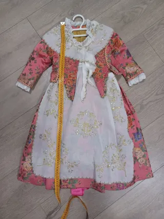 Traje Fallera Niña 3-5 años Nuevo