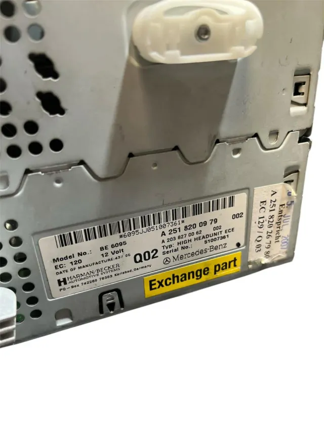 Navegador Mercedes Clase R