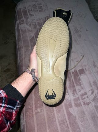 Zapatillas Boxeo Venum Contender Beige/Negro