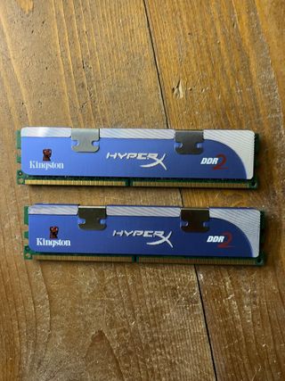 2x Kingston DDR2 2GB PC2-6400 RAM