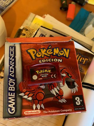 Pokémon Rubí Edición Game Boy Advance
