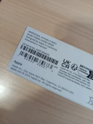 Auriculares Apple AirPods 4 Cancelación Ruido