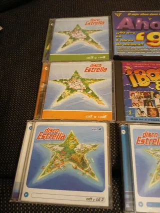 Lote 6 CDs Disco Estrella y Ahora 99