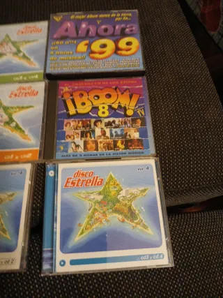 Lote 6 CDs Disco Estrella y Ahora 99