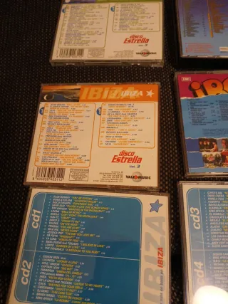 Lote 6 CDs Disco Estrella y Ahora 99