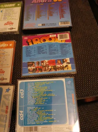 Lote 6 CDs Disco Estrella y Ahora 99