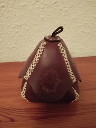 Joyero cuero hecho a mano