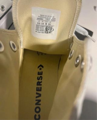 Converse Blancas Plataforma