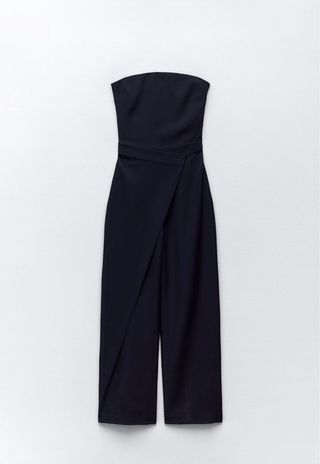 Mono azul sin tirantes