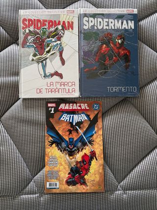 Cómic Marvel DC y Spiderman