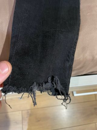 Pantalón vaquero Bershka Super Skinny Negro